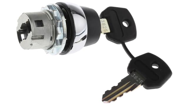 Allen Bradley 800F 3-position Key Switch Head, Latching, 22 mm Cutout | 800FM-KM31