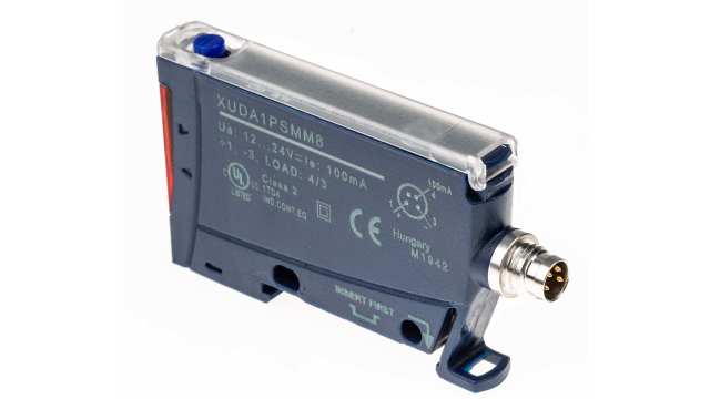 Telemecanique Sensors Plastic Fibre Optic Sensor, PNP Output, IP65 24 V | XUDA1PSMM8