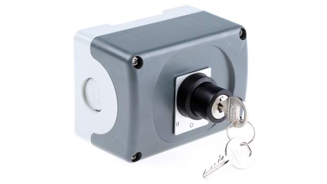 ABB Control Station Switch - 2 NO, Plastic, IP66 | 1TVL110100P3110