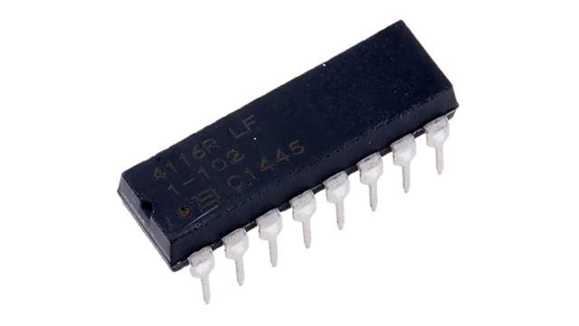 Bourns, 4100R 1 kΩ 2 % ISOL Resistor Array, 8 Resistors, 2.25 W total, DIP, Solder | 4116R-1-102LF
