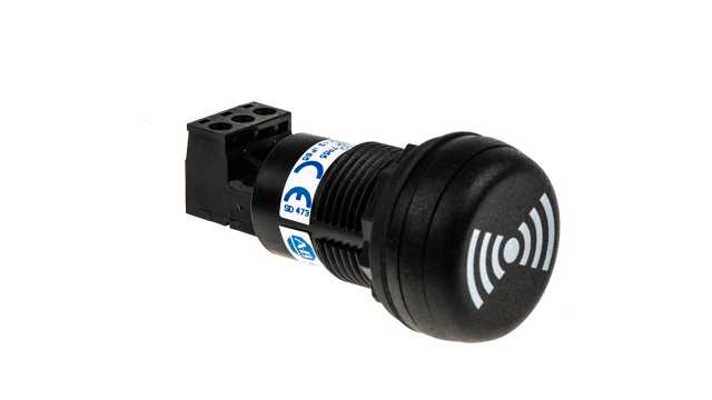 Allen Bradley 855P Series Panel Mount Siren, 12 → 24 V ac/dc, 80dB at 1 m, IP65, AC, DC | 855P-B30SE22