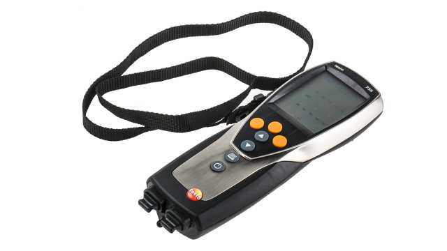 Testo 735-2 Wired Digital Thermometer, PT100 Probe, 3 Input(s), 1760 °C Max, ±0.2°C Accuracy | 0563 7352