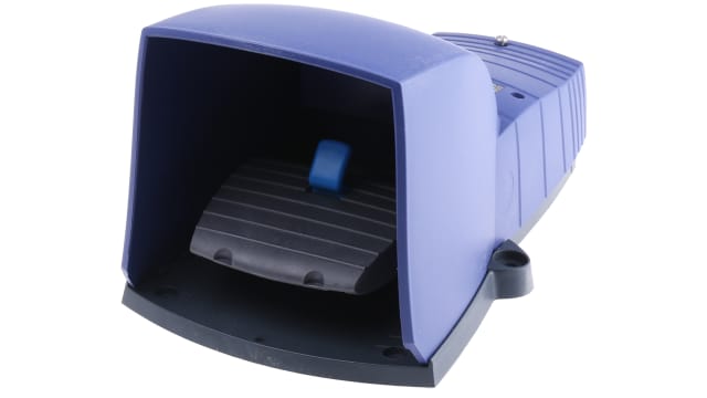 Schneider Electric Industrial Duty Momentary On-Off Foot Switch - Plastic Case Material, 2NO/2NC, 270 mA @ 250 V dc, 3 | XPEB711