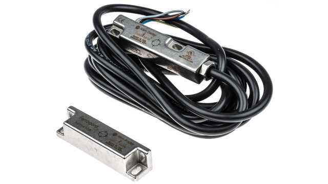 Allen Bradley Guardmaster 440N Series Magnetic Non-Contact Safety Switch, 250V ac, Stainless Steel Housing, NC, 4m Cable | 440N-G02155