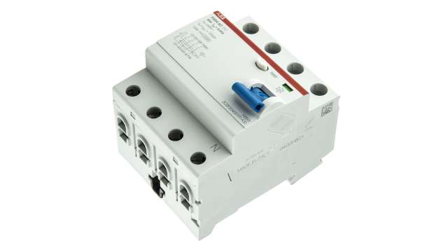 ABB F200 RCCB, 40A, 4 Pole, 30mA, Type AC | 2CSF204001R1400  F204 AC-40/0,03