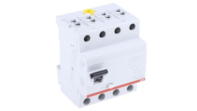 ABB FH200 RCCB, 40A, 4 Pole, 30mA, Type AC, 230V | 2CSF204006R1400  FH204 AC-40/0,03