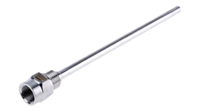 Jumo 1/2 BSP Thermowell for Use with Thermocouple, 10mm Probe | 909710/10-848-10-250-104-26/000
