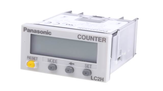 Panasonic Counter, 8 Digit LCD, 30Hz, 24 V dc | LC2HPFEWB24VJ
