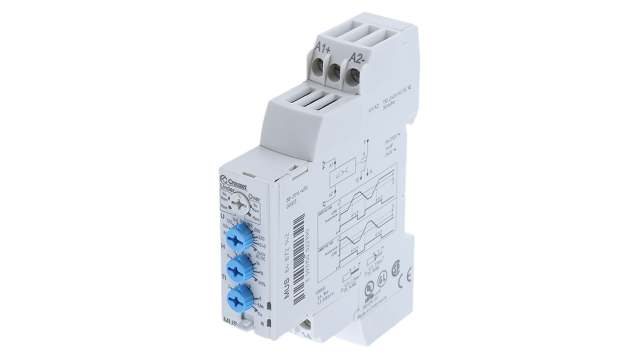 Crouzet Voltage Monitoring Relay, 1 Phase, SPDT, 65 → 260V ac/dc, DIN Rail | 84872142