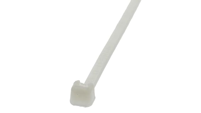 Legrand Cable Tie, Non-Releasable, 95 mm x 2.4 mm, Natural Polyamide 66 | 0 320 30