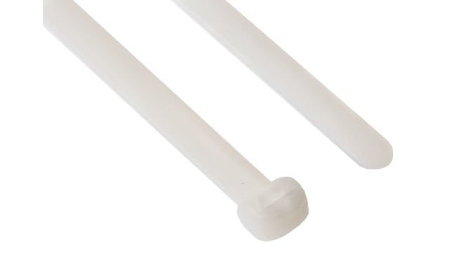 Legrand Cable Tie, Non-Releasable, 180 mm x 7.6 mm, Natural Polyamide 66 | 0 320 47