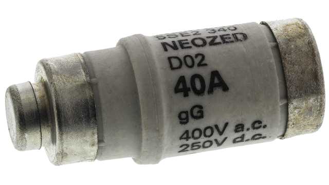 Siemens 40 A D02 Neozed Fuse, 400 V ac | 5SE2340