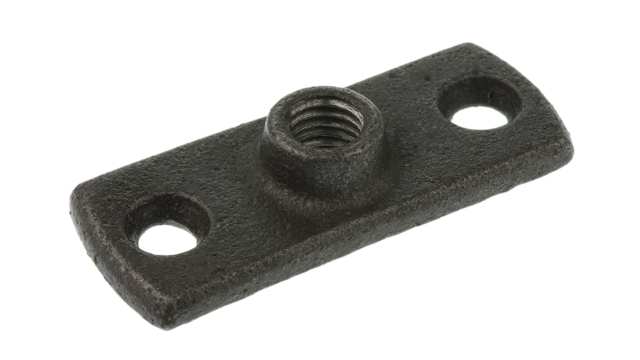 Georg Fischer Galvanised Iron Black Back Plate | 770840101