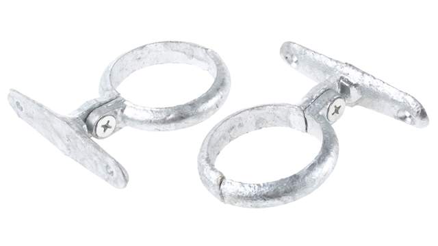 Georg Fischer Galvanised Iron Black Pipe Clamp | 770825209