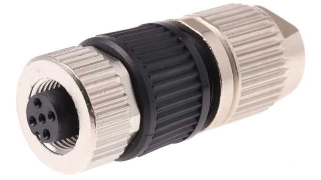 HARTING Circular Connector, 4 Contacts, Cable, M12 Connector, Socket, Female, IP65, IP67, Harax M12 Series | 21032122305