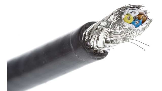 HARTING, 50 m Cat5 Ethernet Cable, Black, Shielded 4 Screened Polyvinyl Chloride Sheath | 09456000145