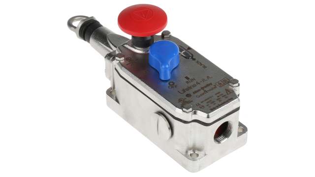 Allen Bradley Guardmaster 440E Rope Pull Switch, 75m, 2NO/2NC, Straight | 440E-L22BNSM