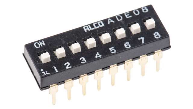 TE Connectivity Slide DIP Switch Through Hole | ADE0804