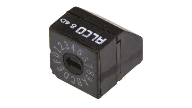 TE Connectivity Rotary Flush DIP Switch | DRD16RAE04