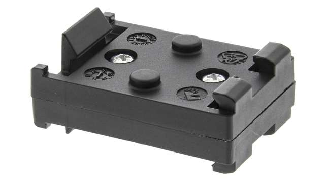 Bopla ABS DIN Rail Holder for Use with Bocard Enclosure, 30 x 5 x 43.5mm | 20035000 TSH 35-2