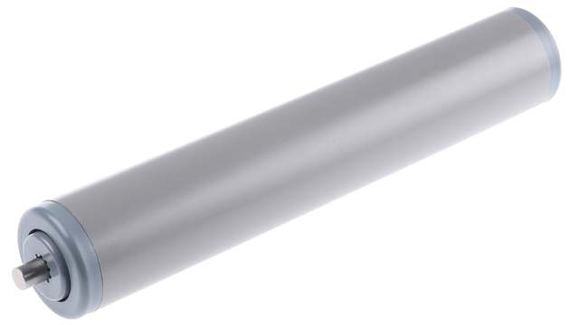 Bosch Rexroth Plastic Round Conveyor Roller Conveyor Roller 40 mm Dia. x 225 mm L, Galvanised Steel 150 N, 8 mm Spindle, | 3 842 525 740