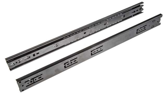 Accuride Self-Closing Steel Drawer Slide, 50kg Load 550 mm | DB 3832-0055SC