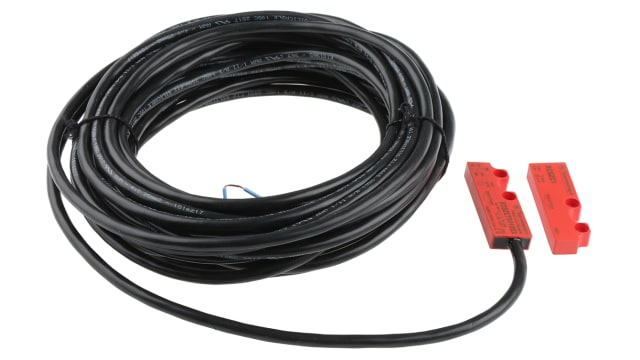 Telemecanique Sensors XCS-DMC Series Magnetic Non-Contact Safety Switch, 24V dc, Plastic Housing, 2NC, 10m Cable | XCSDMC79010EX