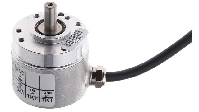 Hengstler 7/30 V dc Absolute Encoder with a 10 mm Solid Shaft Shaft, Flange, Radial Cable Outlet | 0541211