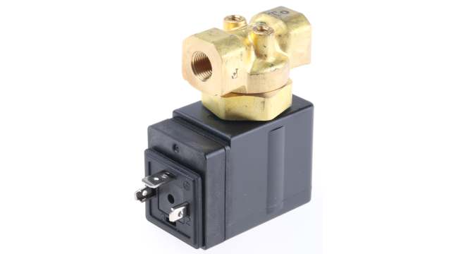 SMC Solenoid Valve VXE2120-01F-5DO1, 2 Port, NC, 24 V dc 1/8 in | VXE2120-01F-5DO1