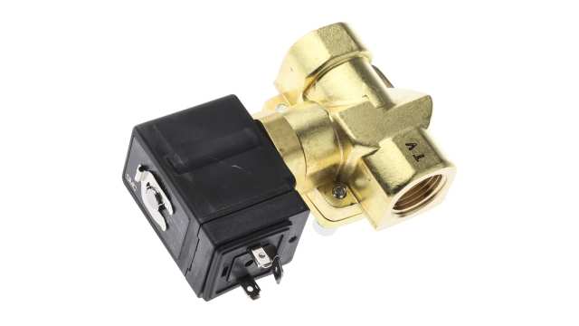 SMC Solenoid Valve VXED2140-04F-5DO1, 2 Port, NC, 24 V 1/2 in | VXED2140-04F-5DO1