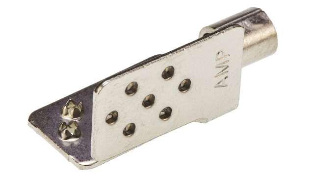 TE Connectivity, Termi-Foil Barrel Splice Connector, Uninsulated 10 AWG | 330716