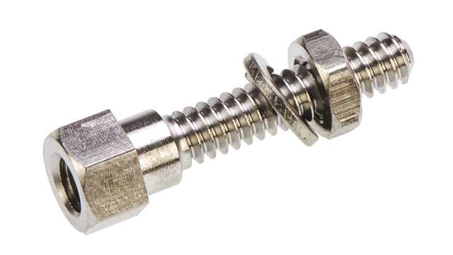 TE Connectivity, AMPLIMITE Series Jackscrew For Use With D-Sub Connector | 2-1437012-8