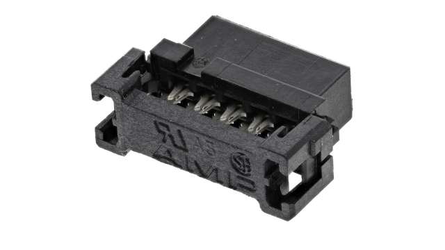 TE Connectivity 10-Way IDC Connector Female for Cable, 2 Row | 1-111623-8