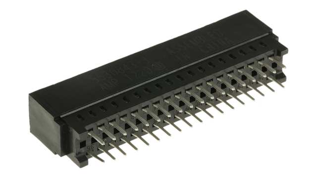 TE Connectivity Standard Edge II Series Straight Edge Connector Female, Through Hole, 36-Contacts, 2.54 mm Pitch, 2 Row, | 5530843-3