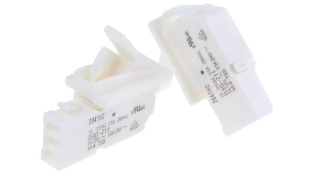 Omron Door Micro Switch Lever, SPDT 500 mA IP40, 60 °C, -30 °C | D3D-211