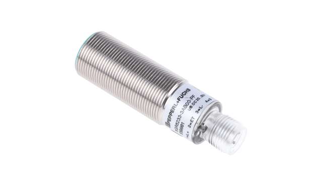 Pepperl + Fuchs Ultrasonic Threaded Barrel Proximity Sensor, M18, 700 mm Detection, PNP NO, 20 → 30 V dc | 6GR6233-3AB00-PF