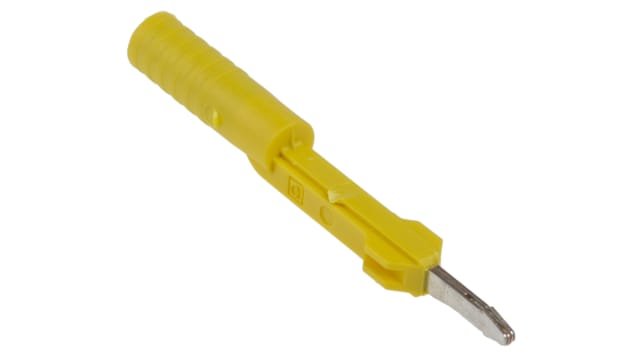 Phoenix Contact Yellow Male Test Connector Adapter | 3032745