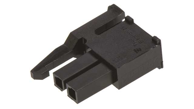 TE Connectivity, Micro MATE-N-LOK Female Connector Housing,  3 mm Pitch,  2 Way,  1 Row Straight | 2029047-2
