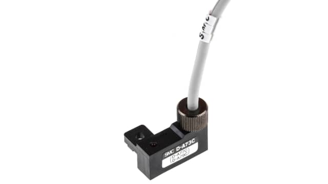 SMC D-A7 Series Direct, DIN Rail, Terminal, Band, Tie-Rod, Rail, Grommet Mounted Reed Switch | D-A73C