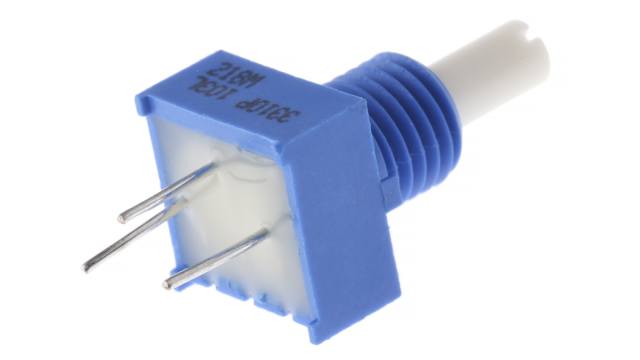Bourns 3310 10kΩ Rotary Potentiometer 1-Gang, Panel Mount (Through Hole), 3310P-001-103L | 3310P-001-103L