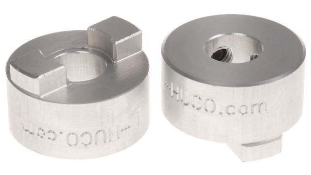 Huco, 25.4 mm OD, 10 mm Bore Finished with Keyway Bore, 25 mm Length Coupler | 450H25.32