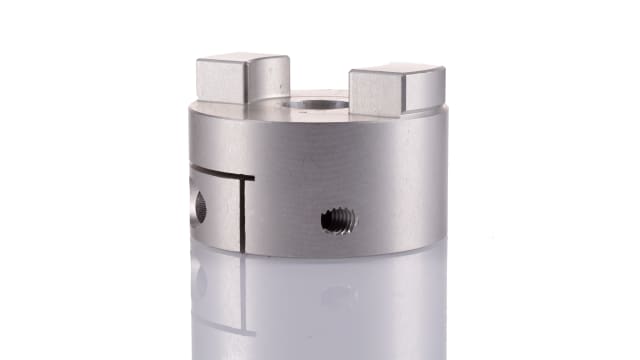 Huco, 57.1 mm OD, 16 mm Bore Finished with Keyway Bore, 57 mm Length Coupler | 452H57.42