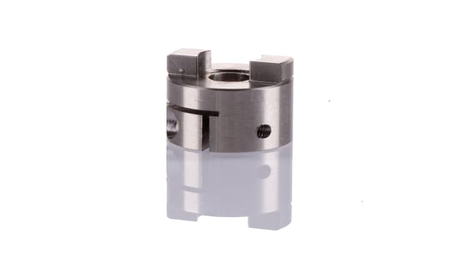 Huco, 19 mm OD, 6.35 mm Bore Finished with No Keyway Bore, 19 mm Length Coupler | 852.19.24