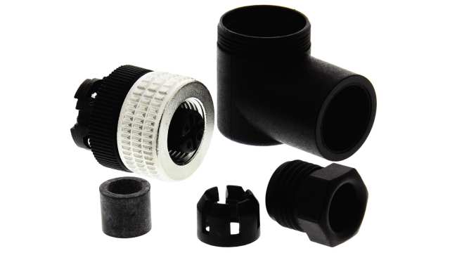 Telemecanique Sensors Circular Connector, 4 Contacts, Cable, M12 Connector, Socket, Female, IP67, XZCC Series | XZCC12FCM40B