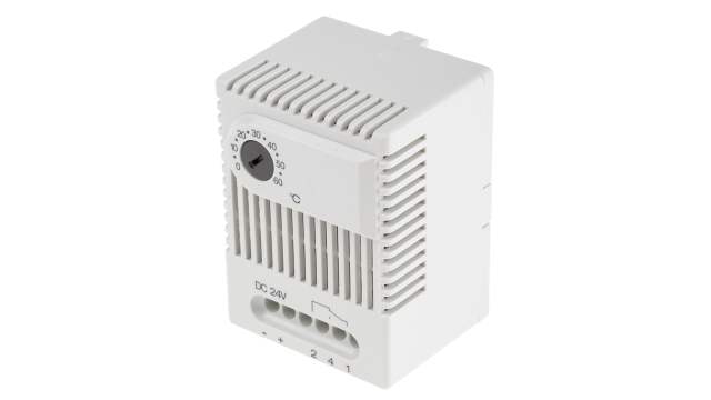 STEGO ET 011 CO Enclosure Thermostat, 16 A, 24 V dc, 60 °C, 0 °C | 01190.0-00