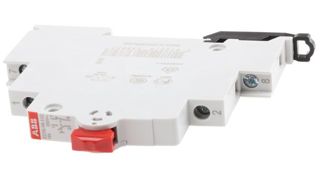 ABB 250V DIN Rail Push Button Push Button Switch for use with SMISSLINE Socket System, System Pro M Compact | 2CCA703151R0001  E215-16-11C