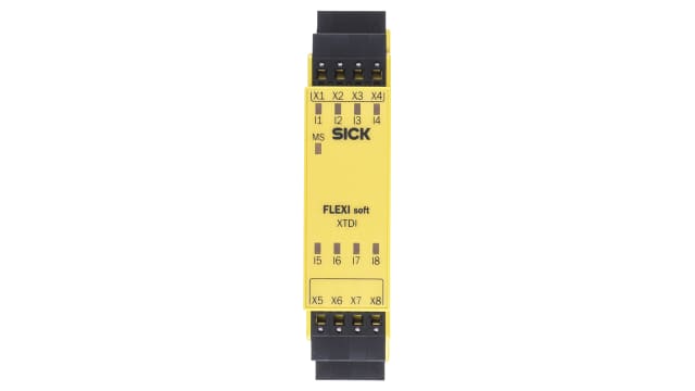 SICK Flexi Soft Series Input Module, 8 Inputs, 24 V | FX3-XTDI80002