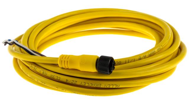 Allen Bradley Guardmaster Male 8 way Threaded to Female 8 way Sensor Actuator Cable | 889D-F4AC-5