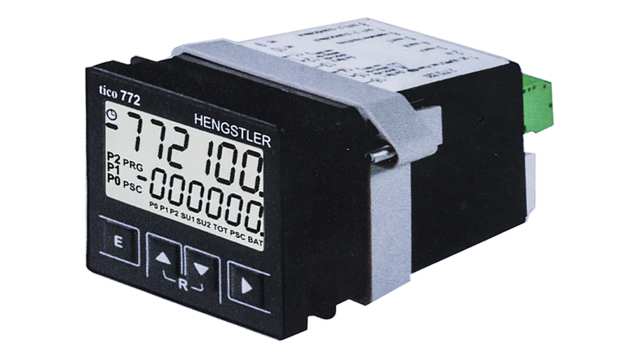 Hengstler TICO 772 Counter, 6 Digit LCD, 60kHz, 12 → 30 V dc | 0 772 402