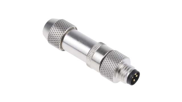 binder Circular Connector, 4 Contacts, Cable, M8 Connector, Socket, Male, IP67, 768 Series | 99-3363-00-04